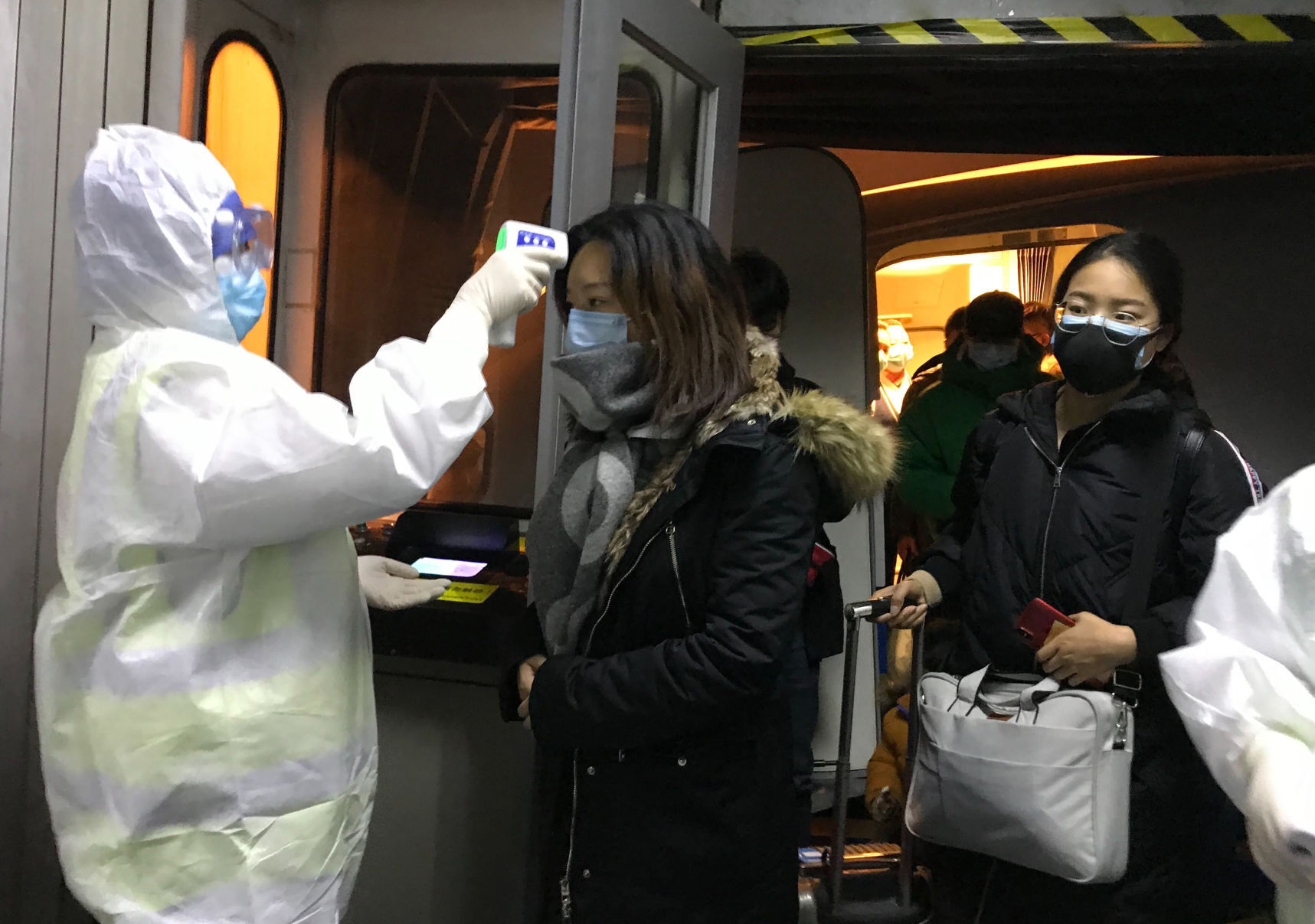 APTOPIX China Outbreak
